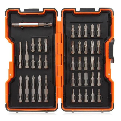 Set 40 biti AEG COLDfire® pentru surubelnita, cu tratament de duritate special Set 40 biti AEG COLDfire® pentru surubelnita, cu tratament de duritate special