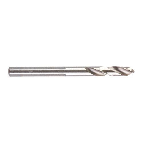 Burghiu AEG scurt de centrare pentru arbore carote cu prindere HEX 9mm