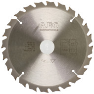 Panza AEG pentru fierastrau circular portabil, dimensiuni 190x30xz24, grosime 2,2mm, pentru materiale lemnoase Panza AEG pentru fierastrau circular portabil, dimensiuni 190x30xz24, grosime 2,2mm, pentru materiale lemnoase