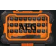 Set 31 biti de impact AEG, model AAKSD31, pentru surubelnita Set 31 biti de impact AEG, model AAKSD31, pentru surubelnita