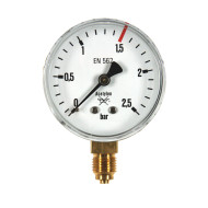 Ceas manometru Acetilena, 2.5/1.5 bar, 9415080 GCE Ceas manometru Acetilena, 2.5/1.5 bar, 9415080 GCE