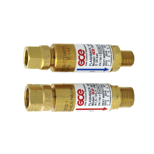 Opritor de flacara FR-18 pentru Oxigen pe maner, H0081910 GCE Opritor de flacara FR-18 pentru Oxigen pe maner, H0081910 GCE