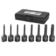 Set torxuri de impact, model RS438T. 8 piese Set torxuri de impact, model RS438T. 8 piese
