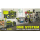 Sina de perete 2 piese RYOBI®LINK, model RSL2WR-2, 5132006076 Ryobi