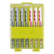 Set 10 buc panze mixte pentru fierastraul pendular, model RAK10JSB, 5132002702 Ryobi Set 10 buc panze mixte pentru fierastraul pendular, model RAK10JSB, 5132002702 Ryobi