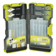 Set 20 buc panze pentru fierastrau pendular, model RAK20JB, 5132002261 Ryobi Set 20 buc panze pentru fierastrau pendular, model RAK20JB, 5132002261 Ryobi