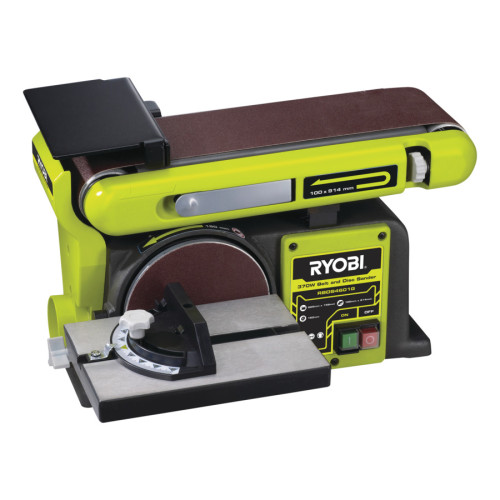 Masina de slefuit cu banda si disc, model RBDS4601G, 375W, 100x914mm Ryobi Masina de slefuit cu banda si disc, model RBDS4601G, 375W, 100x914mm Ryobi