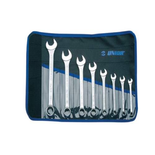 Set de chei combinate scurte in husa 8 – 22mm, 8buc, 615478 Unior Set de chei combinate scurte in husa 8 – 22mm, 8buc, 615478 Unior