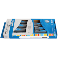 Set surubelnite combinate, maner polipropilena, 7 piese, 607CS7TBI, 611986 Set surubelnite combinate, maner polipropilena, 7 piese, 607CS7TBI, 611986