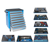 Set 208 scule 1012A in module SOS in carucior de scule 940EV6, Unior Set 208 scule 1012A in module SOS in carucior de scule 940EV6, Unior